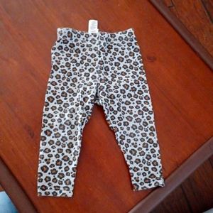 18m cheetah print leggings